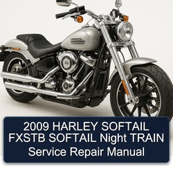 2009 Harley Davidson Softail Fxstb Night Train Service Repair Workshop Manual PDF