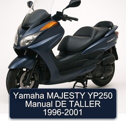 1996-2001 Yamaha Majesty YP250 DE Taller Service Repair Workshop Manual PDF