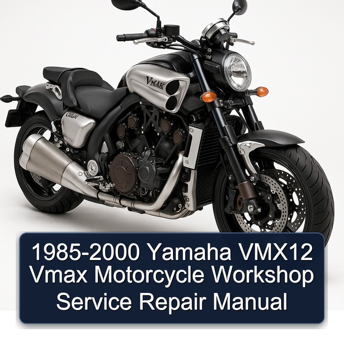 1985-2000 Yamaha Vmax VMX12 Motorcycle Service Repair Workshop Manual PDF