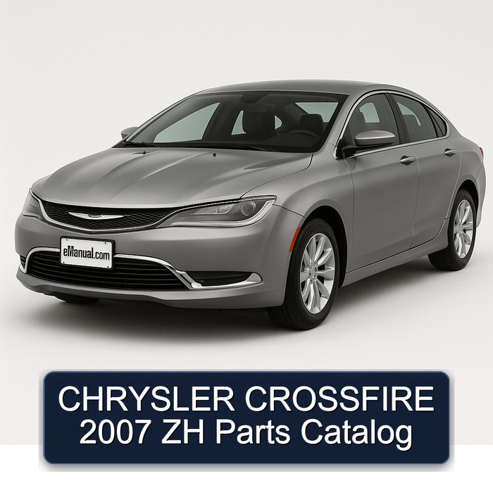 2007 Chrysler Crossfire Parts Catalog PDF