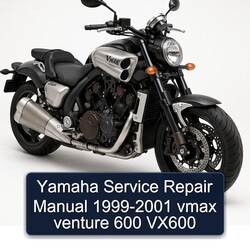 1999-2001 Yamaha - Vmax Venture 600 VX600 Service Repair Workshop Manual PDF
