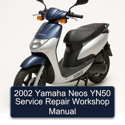 2002 Yamaha YN50 Neo Neos Service Repair Workshop Manual PDF