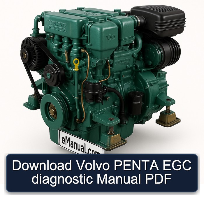 Volvo Penta EGC Diagnostic Service Repair Workshop Manual PDF