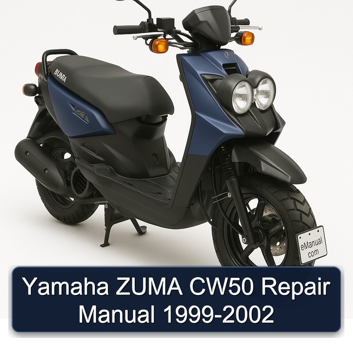 1999-2002 Yamaha Zuma CW50 Service Repair Workshop Manual PDF