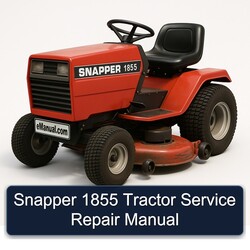 Snapper 1855 Tractor Service Repair Workshop Manual PDF