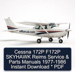 1977-1986 Cessna 172P F172P Skyhawk Reims Parts - Catalog PDF