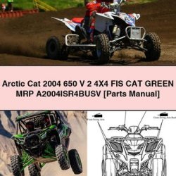 2004 Arctic CAT 650 V 2 4x4 FIS Green MRP A2004isr4busv [parts ] Parts Catalog PDF