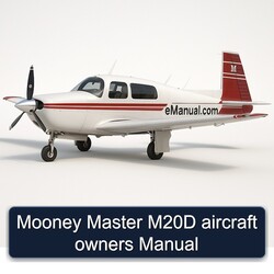 Mooney Master M20D Aircraft Owners Owner's Manual PDF