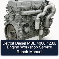 Detroit Diesel MBE 4000 12.8l Engine Service Repair Workshop Manual PDF