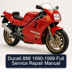 1990-1999 Ducati 888 Service Repair Workshop Manual PDF