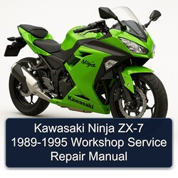1989-1995 Kawasaki Ninja ZX-7 Service Repair Workshop Manual PDF