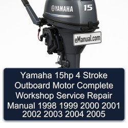 1998-2005 Yamaha 15HP 4 Stroke Outboard Motor Service Repair Workshop Manual PDF