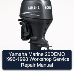 1996-1998 Yamaha Marine 20DEMO Service Repair Workshop Manual PDF