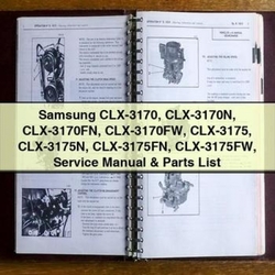 Samsung CLX-3170 Series Parts Catalog PDF