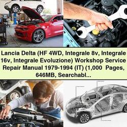 1979-1994 Lancia Delta (hf 4WD Integrale) Service Repair Workshop Manual PDF