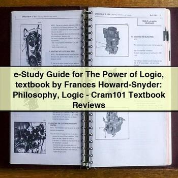 E-STUDY Power Logic Textbook Frances Howard-snyder: Philosophy Logic-cram101 Reviews Service Repair Workshop Manual PDF