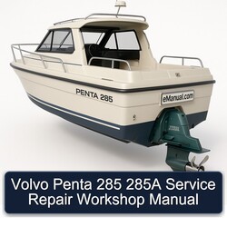 Volvo Penta 285 285A Service Repair Workshop Manual PDF