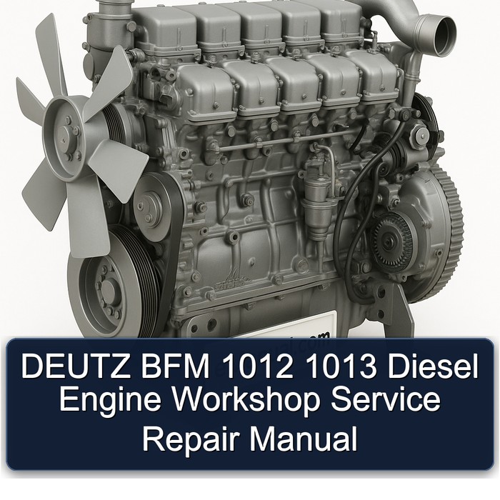 Deutz 1012 BFM 1013 Diesel Engine Service Repair Workshop Manual PDF
