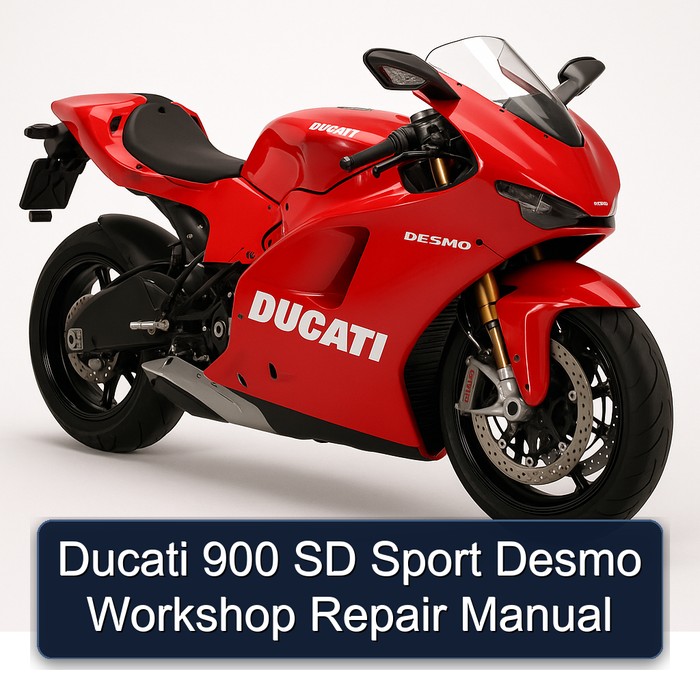 Ducati Desmo 900 SD Sport Service Repair Workshop Manual PDF