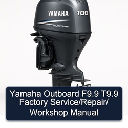 Yamaha Outboard F9.9 T9.9 / Service Repair Workshop Manual PDF