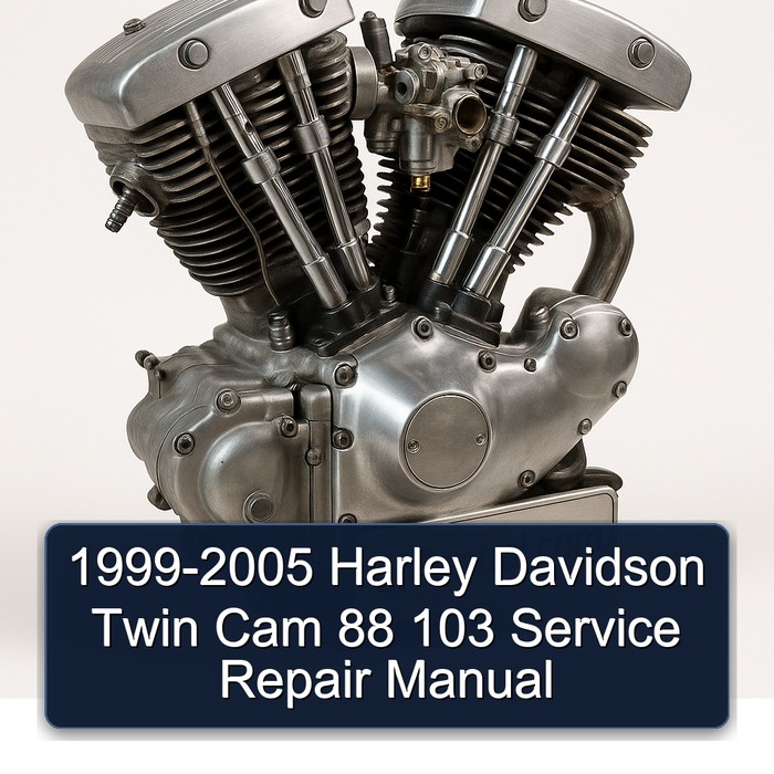1999-2005 Harley Davidson Twin Cam 88 103 Service Repair Workshop Manual PDF