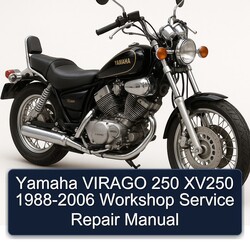 1988-2006 Yamaha Virago 250 XV250 Service Repair Workshop Manual PDF