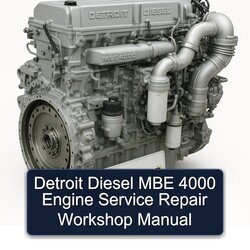 Detroit Diesel MBE 4000 Engine Service Repair Workshop Manual PDF