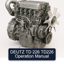 Deutz TD Series 226 TD226 Operation Service Repair Workshop Manual PDF
