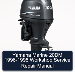 1996-1998 Yamaha Marine 20DM Service Repair Workshop Manual PDF