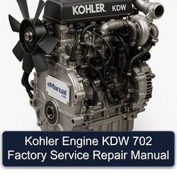 Kohler KDW Models Engine 702 Service Repair Workshop Manual PDF