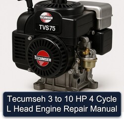 Continental L Head Tecumseh 3 10 HP 4 Cycle Engine Service Repair Workshop Manual PDF