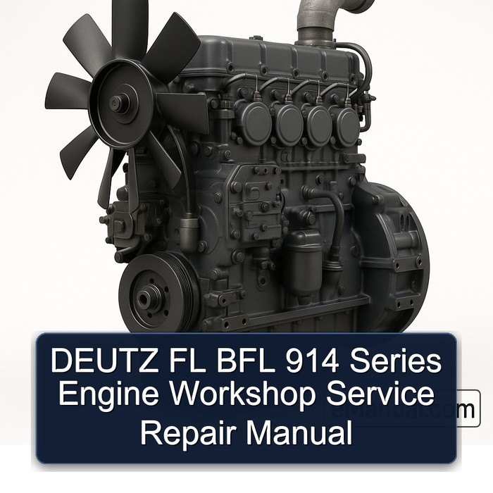 Deutz 914 FL BFL Series Engine Service Repair Workshop Manual PDF