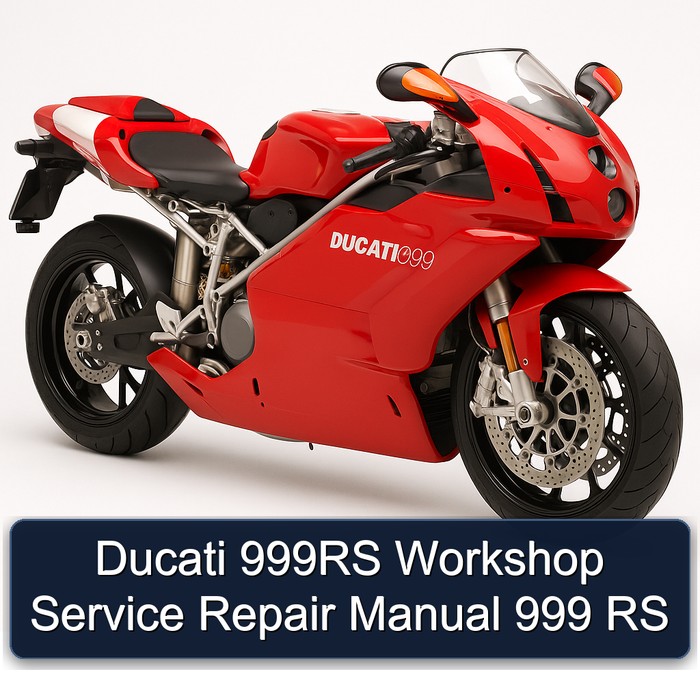 Ducati 999 999RS RS Service Repair Workshop Manual PDF