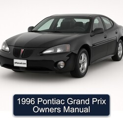 1996 Pontiac Grand Prix Owners Owner's Manual PDF