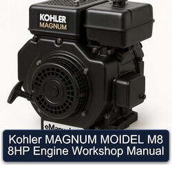 Kohler Magnum Models Moidel M8 8HP Engine Service Repair Workshop Manual PDF