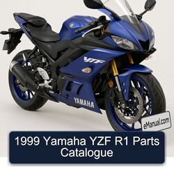 1999 Yamaha YZF Models R1 Catalogue Parts Catalog PDF