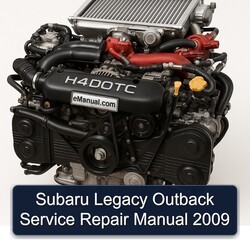 2009 Subaru Outback Legacy Service Repair Workshop Manual PDF