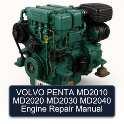 Volvo Penta MD2010 MD2020 MD2030 MD2040 Engine Service Repair Workshop Manual PDF