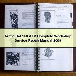 2009 Arctic CAT 150 ATV Service Repair Workshop Manual PDF