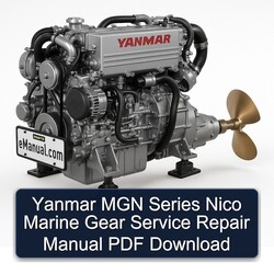 Yanmar MGN Series Nico Marine Gear Service Repair Workshop Manual PDF