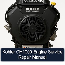 Kohler Command Pro Models CH1000 Engine Service Repair Workshop Manual PDF