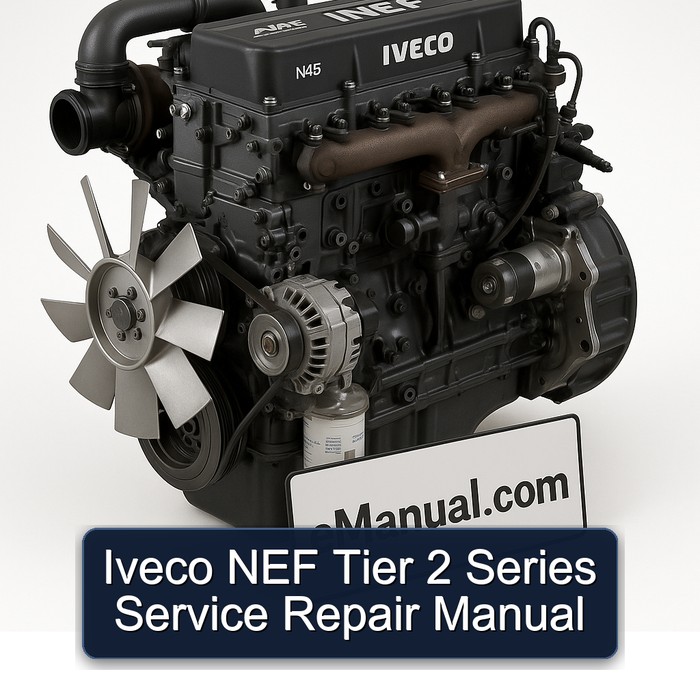Iveco NEF Tier 2 Series Service Repair Workshop Manual PDF