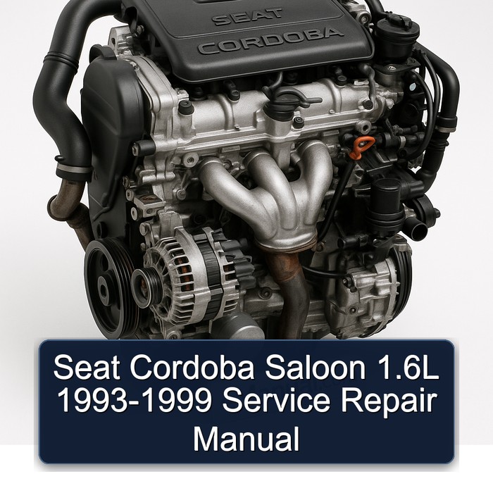 1993-1999 Seat Cordoba Saloon 1.6l Service Repair Workshop Manual PDF