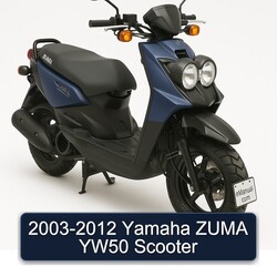 2003-2012 Yamaha ZUMA YW50 Scooter