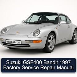 1997 Suzuki A Models GSF400 Bandit Service Repair Workshop Manual PDF