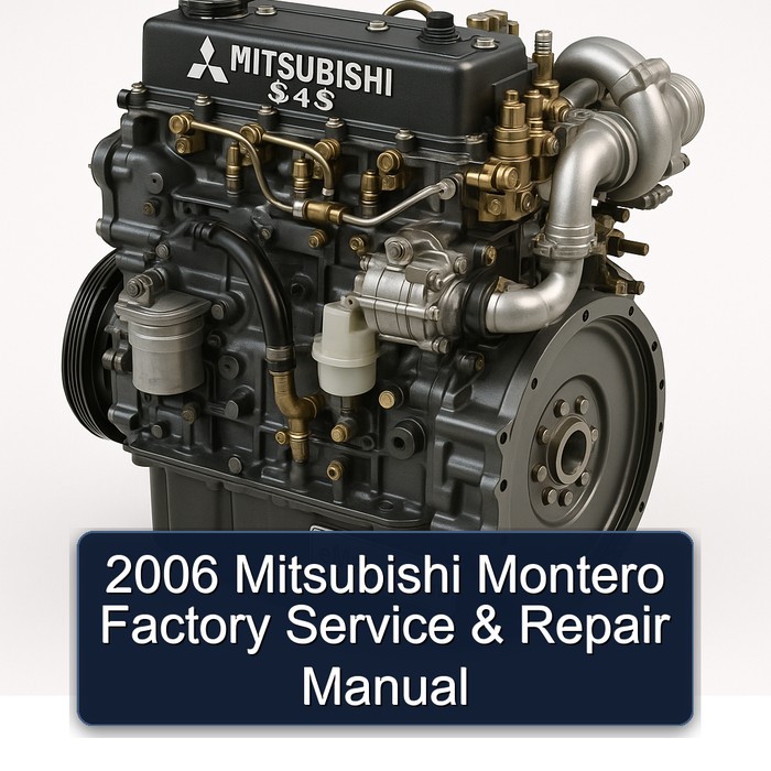 2006 Mitsubishi I Miev Montero Service Repair Workshop Manual PDF