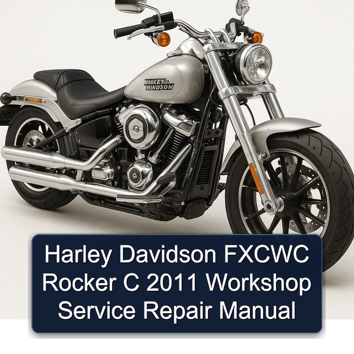2011 Harley Davidson Fxcwc Rocker C Service Repair Workshop Manual PDF