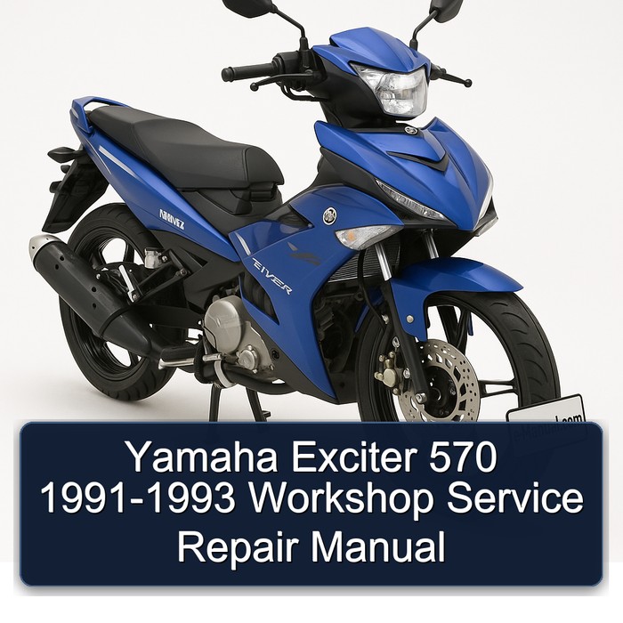 1991-1993 Yamaha Exciter Service Repair Workshop Manual PDF
