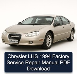 1994 Chrysler LHS Service Repair Workshop Manual PDF