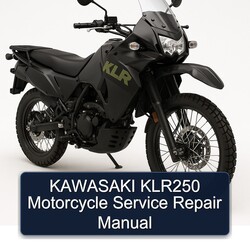 KAWASAKI KLR250 Motorcycle Service Repair Manual 
